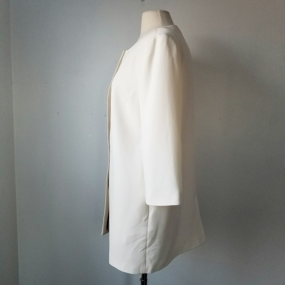 Cream midlength  Blazer Size M - Picture 2 of 4